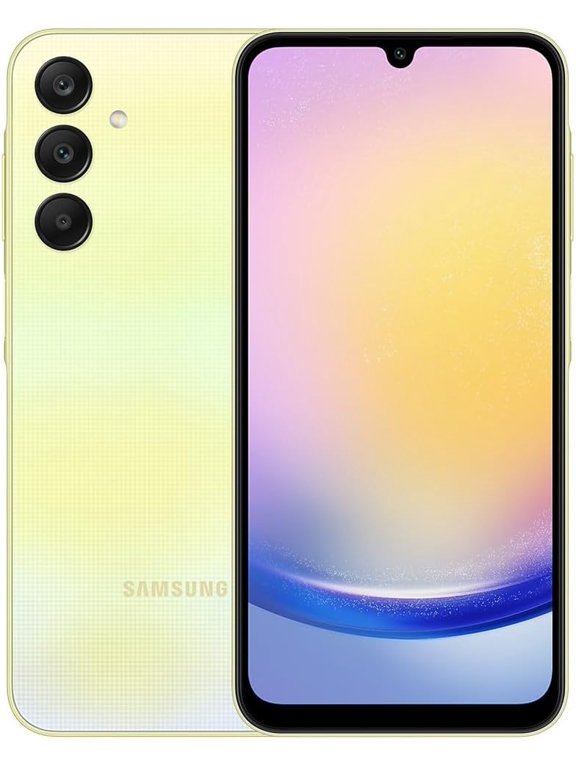 Pre-Owned Samsung Galaxy A25 5G (128GB 6GB RAM) 6.5" Display | GSM Unlocked (Global 4G LTE) International Version Smartphone | Certified