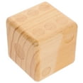 thumbnail image 2 of Large Wooden Dice Game Prop Outdoor Yard Wood Dice Large Backyard Game Dice, 2 of 7