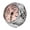 Pink, variant on Clock Dials Finger Rings Retro Roman Watch Rings Durability Rusts Resistant Watch for Everyday Wear