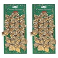 thumbnail image 1 of 24pcs Bows For Christmas Treestwist Tie Bows Gift Bows For Crafts Wreath Bows For Gift Bridal Shower Winter Decor, 1 of 5