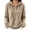 Camel_#19, variant on Sewkxo Womens Hooded Sweater Fashion Button Long Sleeve Wool Soft Pullover Knitted Top,Beige M
