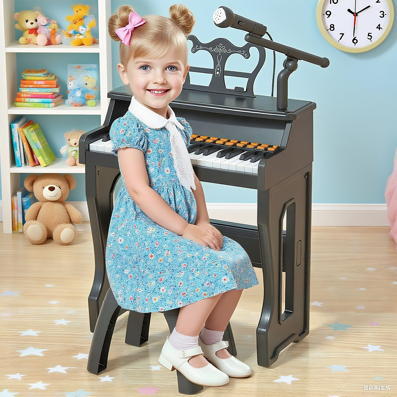 Toy Pianos for Kids Ages 3-7 - Children's Musical Keyboard for Beginners Boys Girls Birthday Gift Learning Piano 37 Keys 4 5 6 8 Years Old Girls and Boys Birthday Gift