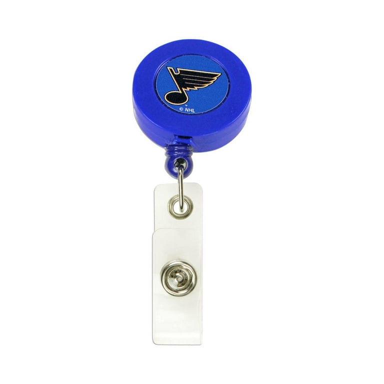  St. Louis Blu3s baseball spring clip Badge ID holder with  retractable reel : Handmade Products