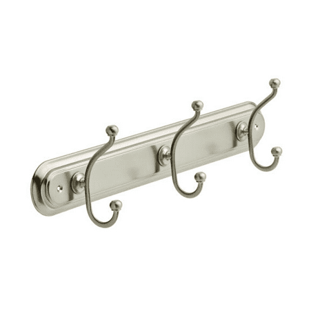 Delta Porter PTR36-SN 18" Triple Towel Hook Rail Satin Nickel Finish