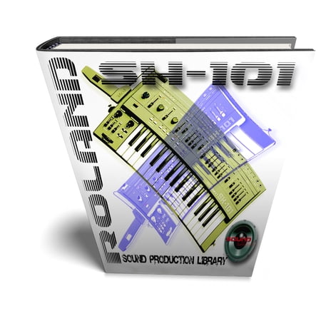 Roland SH101 - the very Best of - Large original WAVEs studio samples/loops library