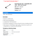 thumbnail image 2 of Front Sway Bar Link - Compatible with 2004 - 2007 Ford Freestar 2005 2006, 2 of 2