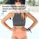 thumbnail image 3 of Yuarrent Trajes de baño modestos y de moda de piezas para mujer Conjunto de bikinis de cintura alta transpirable Traje de baño l, 3 of 3