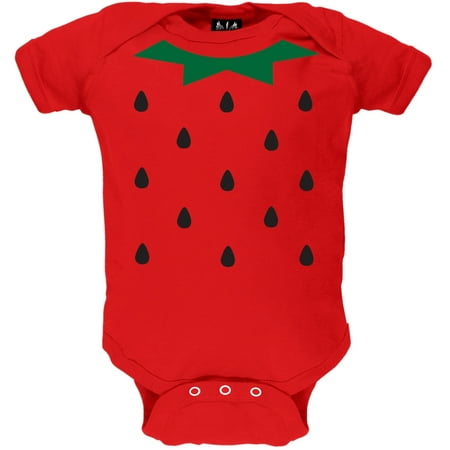 Strawberry Costume Baby One Piece