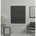 thumbnail image 5 of Exclusive Home 100% Blackout Fabric Roman Window Shade, Grey 23"x64", 5 of 15