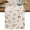 Taupe, Sand, variant on Summer Coastal Table Runner, Tropical Ocean Coral Starfish Conch Aqua Washable Cotton Linen Table Runners 36 Inches Long, Dresser Scarf Runner for Nightstand/End Tables/Round Tables 13''x36''