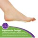 thumbnail image 3 of Dancer's Pads Mars Wellness Premium Felt 12 piezas para pie izquierdo, 3 of 7