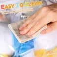 thumbnail image 2 of NUAHRHY Clear Stuffed Animal Bean Bag Cover for Kids Waterproof PVC Storage Soft Stuff Animal for Organizing Children Rooms Sit Play Box Gift for Kids(47.24x11.8x11.8"), 2 of 12