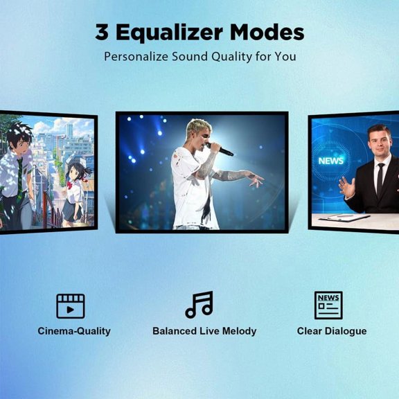 ASSISTRUST SOUND BARS FOR TV BLUETOOTH 5.0 SOUNDBAR 32 INC TV SOUND BAR - SILVER