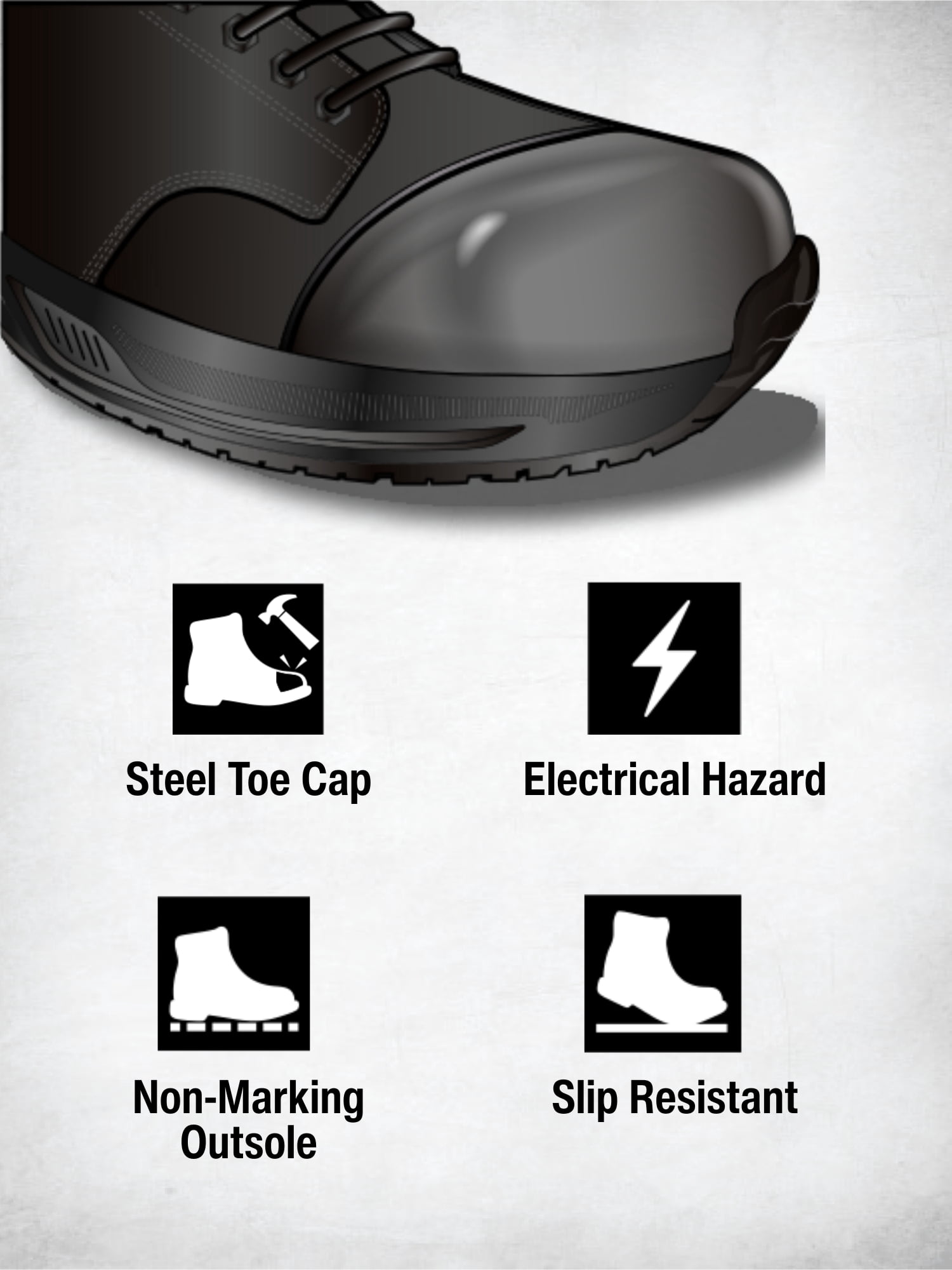 Bobcat Men’s Saber Lightweight Waterproof Steel Toe Work Shoe, Wide Available
