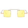 thumbnail image 4 of las mujeres de moda para hombre marco cuadrado de sol lente amarilla Lente amarilla marco ado Sunnimix Gafas de sol de las mujeres de la moda, 4 of 6