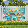 thumbnail image 4 of Colorful Design Balloon Decoration Children Celebration Banner for Birthday Party Kids Event Decoration, 4 of 9