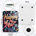 thumbnail image 2 of Digital Kitchen Food Scale Weight Grams Oz for Baking Cooking Coffee 11lb 0.05oz/1g Glass Happy New Year Leaves, 2 of 7