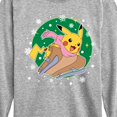 thumbnail image 3 of Pokémon - Pikachu Sled - Youth Long Sleeve Graphic T-Shirt, 3 of 5