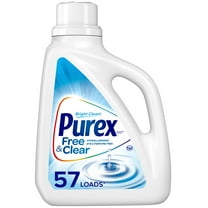 Purex Free and Clear Liquid Laundry Detergent Unscented (Pack of 3)