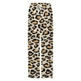 thumbnail image 4 of Animal Print Pajama Pants Breathable with Pockets Pajamas For Lady Vintage Sleeping Pants Bedroom Homewear, 4 of 6