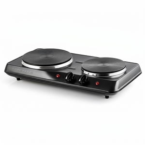 Ovente Electric Double Burner Hot Plate, 1700W