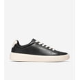 thumbnail image 3 of Cole Haan Grand Crosscourt Traveler Ivory/Black Lace Up Low Top Flat Sneakers (Ivory/Black, 6), 3 of 7