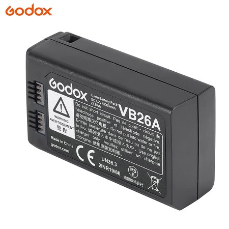 Godox V1 Battery VB26A 7.2V /3000mAh Li-ion Battery for Godox V1S V1N V1C V1F V1O V1 Flash