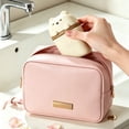 thumbnail image 6 of NWOKYZGH 1Pc Cute Bear Shape Travel Soap Case, Portable Leakproof Soap Container Box Dish with Lid, Draining Soap Holder with Covers for Bathroom Gym Traveling Camping Outdoor, 6 of 6