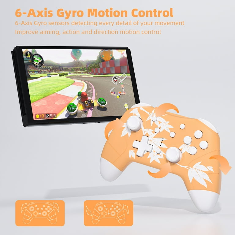 Mytrix Sakura Pink Cherry Wireless Switch Pro Controller for Nintendo  Switch, the Newest Switch OLED, and Switch Lite