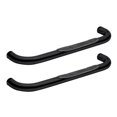 thumbnail image 1 of Westin Automotive Nerf Bar 25-1325 Signature; With Step Pads; 3 Inch Round Bent; Powder Coated; Black; Galvanized Mild Steel; Without End Caps; Rocker Panel Mount, 1 of 5