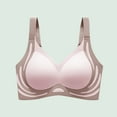 thumbnail image 2 of Purcolt Women's Seamless Wireless Everyday Bras Comfortable Full Coverage Wire Free Bralettes Lightly Lined Bra with Soft Support, 2 of 4