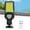 B, variant on EGNMCR Solar Street Light, IP65 Waterproof Outdoor Solar Powered Street Lights Dusk To Dawning With Motion Sensor LED Floods Light For Parking Lot, Drive-way, Gift