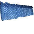 thumbnail image 2 of Cotton Stars Print Window Valance 58" Wide Blue, 2 of 3
