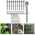 thumbnail image 3 of Bgsha Wall Wire Trellis Kit for Effective Climbing Plant Support Holds 150kg, 3 of 9