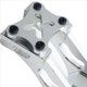 thumbnail image 3 of 2X 144001-1258 Piezas Fijas de de Metal Juego de Accesorios de Firmware de Ala Trasera para 144001 1/14 4WD RC Car Piezas, Plateado, 3 of 3