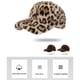 thumbnail image 5 of Guardurnaity Gorra De Béisbol De Felpa Manténgase Acogedor Y Elegante En Climas Fríos Gorra De Béisbol Cálida con Estampado De Leopardo para Sombreros tipo+2, 5 of 6