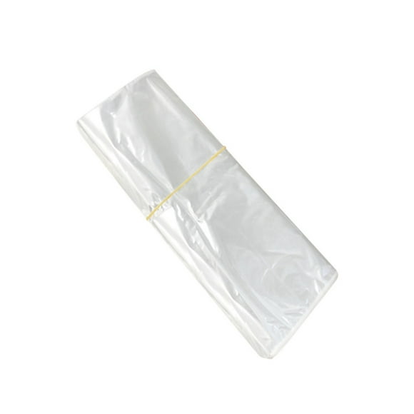 Xihbxyly Película Termorretráctil, Bolsas Retráctiles de Pvc Transparente, Solución para Envasar Jabón, Duradera y Sin Olores, Ideal para Regalos y Manualidades, Rollo de 100 Unidades, Tamaños 20 X 4