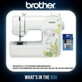 thumbnail image 6 of Brother SM1704 17-Stitch Lightweight Sewing Machine (White) and 6-Piece Thread Bundle (2 Items), 6 of 6