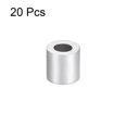 thumbnail image 3 of Unique Bargains M3 Aluminum Sleeve Crimp 3mm(1/8 In) Steel Wire Rope Button Stop 100 Pcs, 3 of 4
