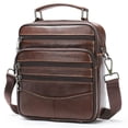 thumbnail image 2 of Men's Business Light Luxury Shoulder Messenger Bag,Black, 2 of 2