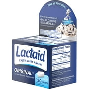 LACTAID Original Caplets 120 ea (حزمة 2)