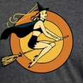 thumbnail image 3 of CafePress - Retro Witch Mens Tri Blend T Shirt - Mens Tri-blend T-Shirt, 3 of 4
