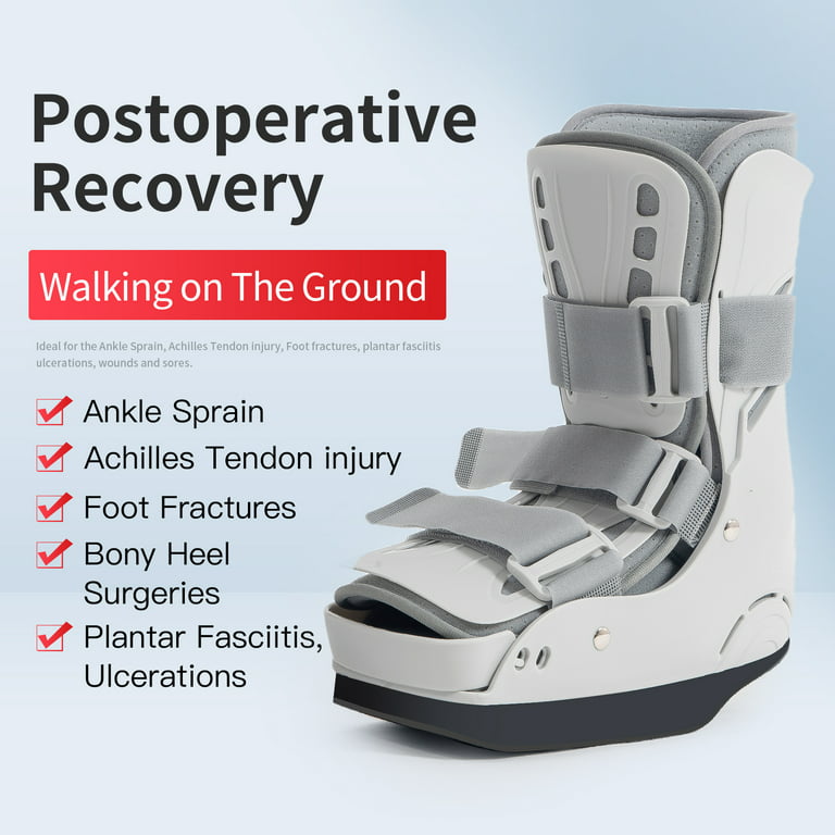 Medical Orthopedics Fracture ankle walker Air Cast Walking Boot Cam Walker  Boots for Ankle Sprain Fracture