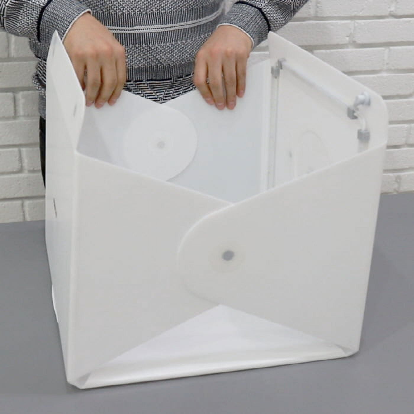 Foldio2 Plus + Front Cover (15" All-in-one Portable Foldable Photo Shooting Studio Light Box with LED Lightning Kit) by ORANGEMONKIE