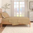 thumbnail image 6 of Great Bay Home Solid Flannel Sheet Set - 100% Turkish Cotton - Double Brushed (Queen, Camel), 6 of 6