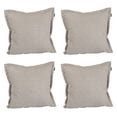 thumbnail image 1 of Cojin Decorativo Cuadrado DICASA Set de 4 Rivo Beige, 1 of 4