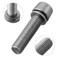 thumbnail image 2 of 6PCS/Box Bolts MTB Stem Screws M5/M6 Road Bike Cycle Parts High-precision steel, 2 of 9