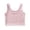 Pink, variant on Adjustable Shoulder Strap Sports Bra For Girls (10-14 Years Old) With Fixed Cup