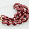 thumbnail image 3 of Collar de cadena cubana hecho a mano Minnieouse multicolor, 3 of 6