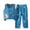 Blue, variant on mgoYE Toddler Girl Fall Clothes 3 6 12 18 Months 2T 3T 4T 5T Fall Winter Outfits Boys Contrast Color Long Sleeve Sweatshirt Pants Sets(Blue,5-6 Years)